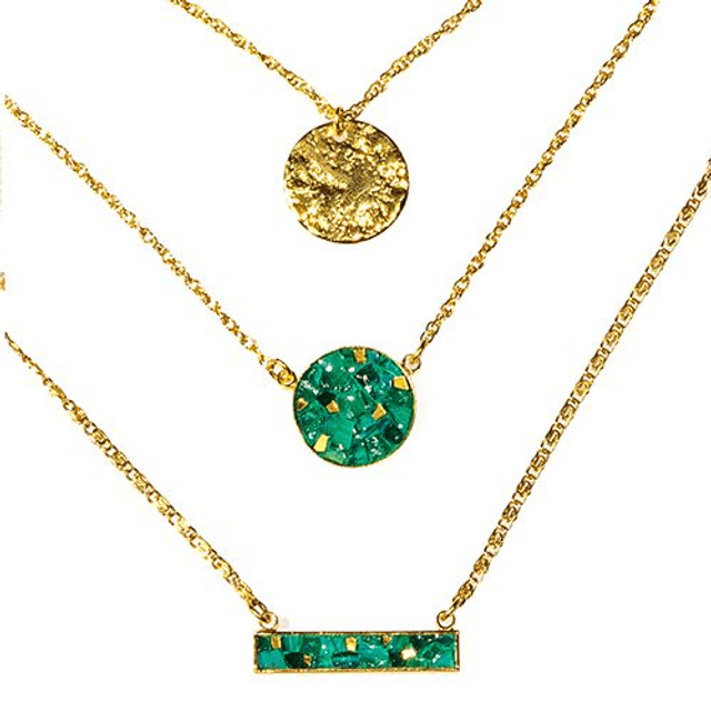 Triple collier Lunadéona