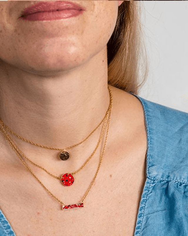 Triple collier Lunadéona