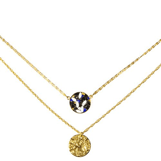 Double collier Luna